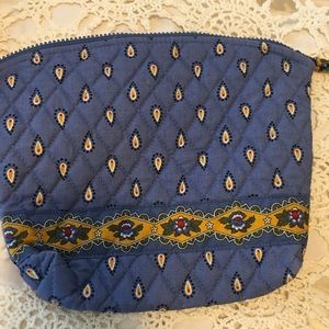 New vera Bradley cosmetic plastic lined bag